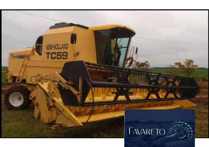 COLHEITADEIRA NEW HOLLAND TC 59 2003